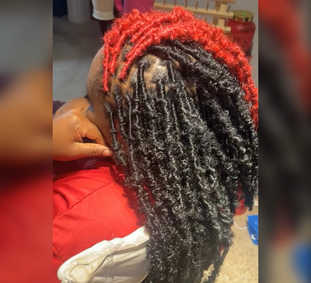 Small Individual Crochet Faux Locs