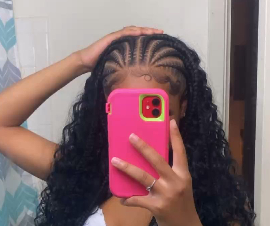 HALF BRAIDS