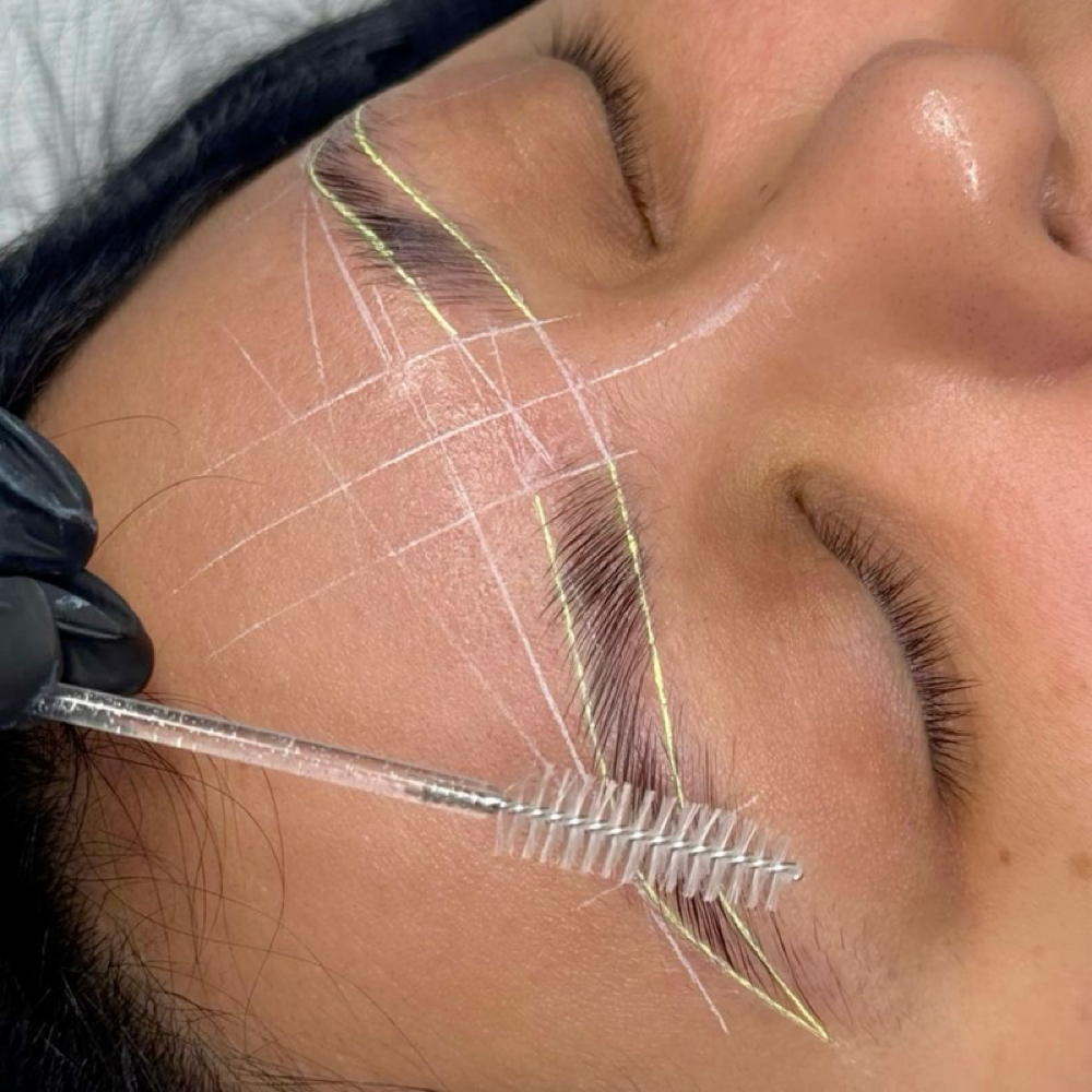 Brow Mapping at You Glow Girl Esthetics in Roscoe, IL