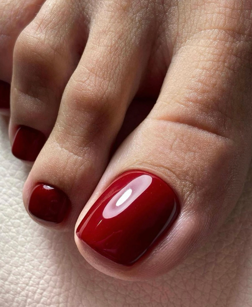 Smart gel Polish pedicure
