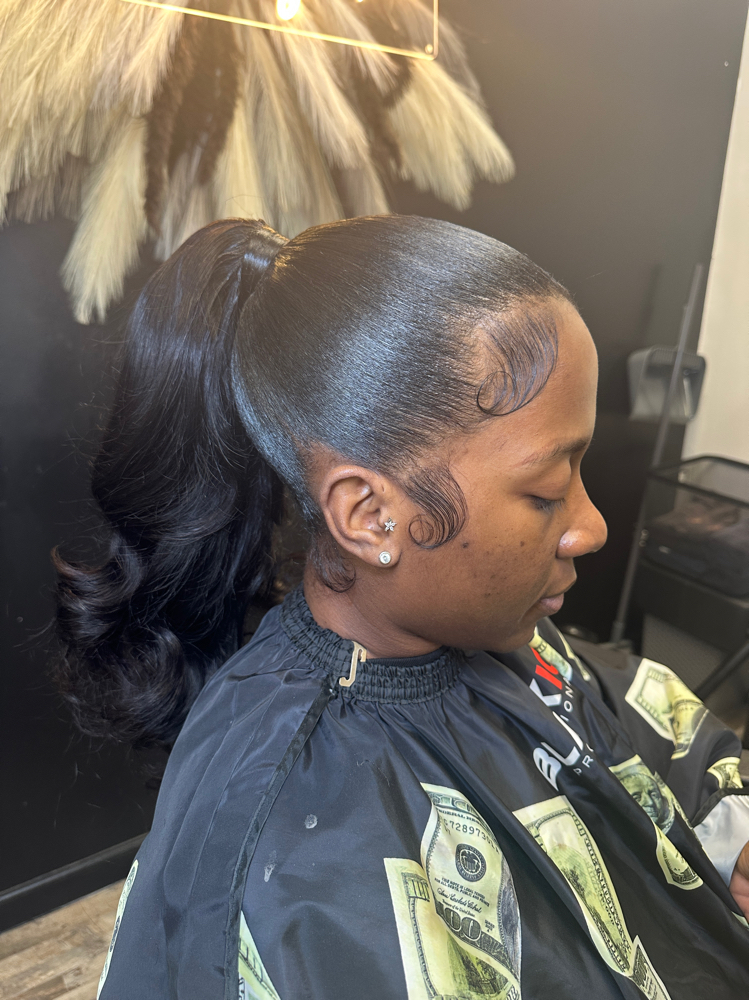 Sleek Ponytail