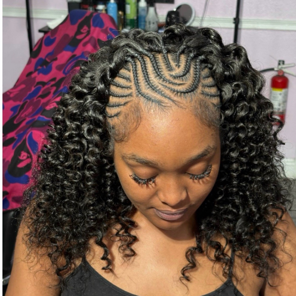 Fulani x Sew-In at Mk Foreign Kreation in Flowood, MS
