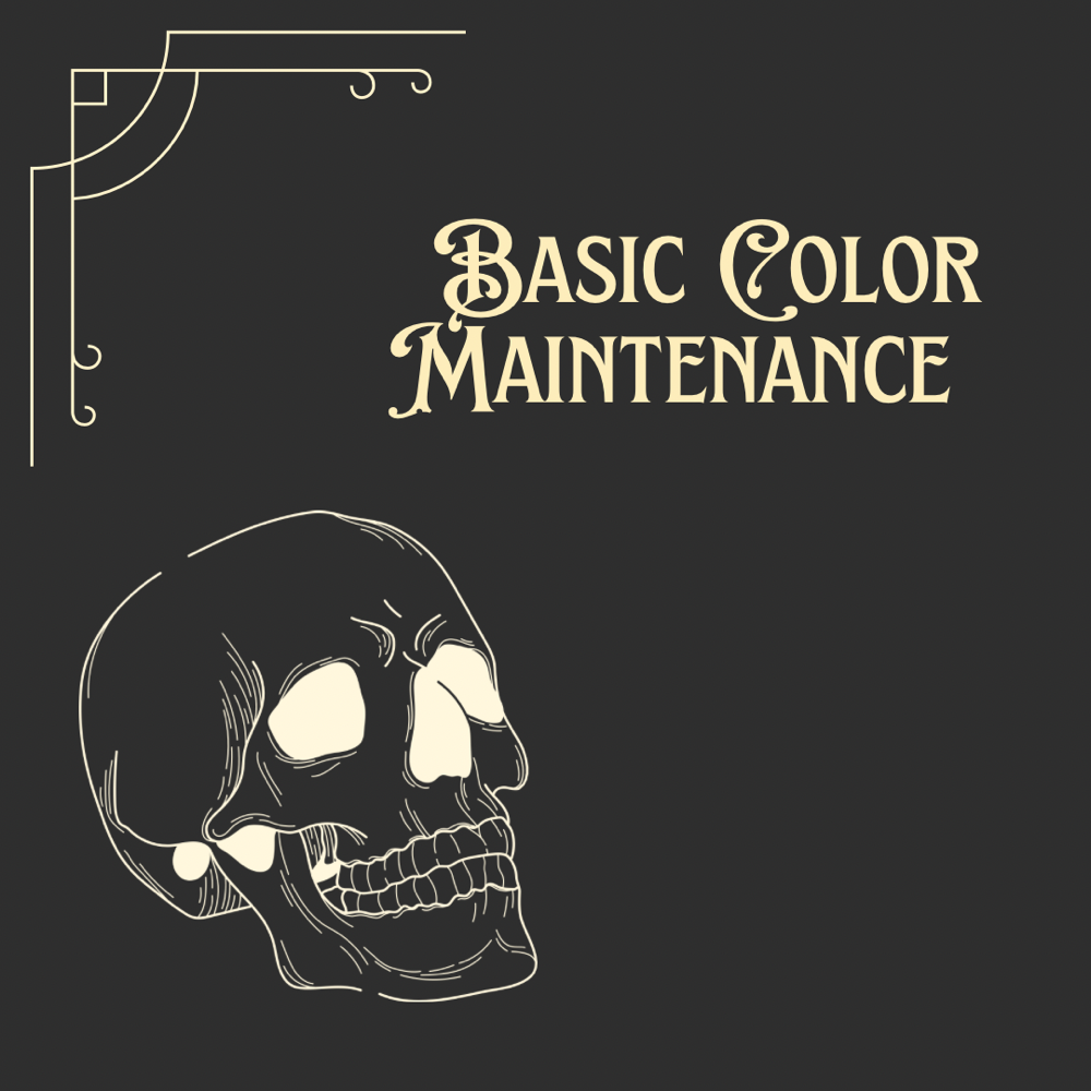 Basic Color Maintenance