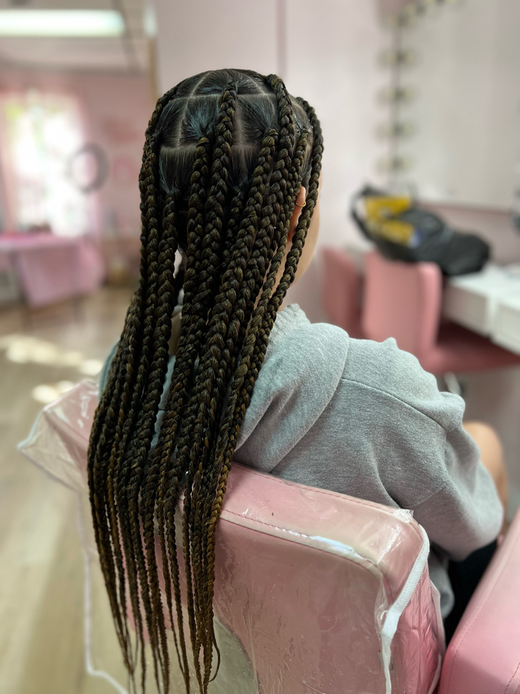 Large Knotless/ Box Braids