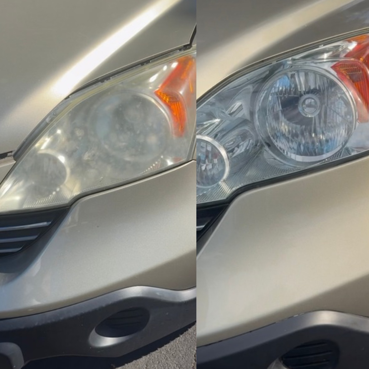 Headlight restoration at AOL Headlight Restoration