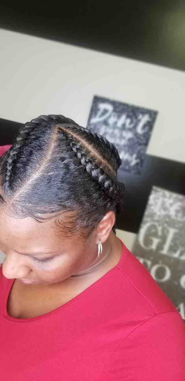 4 Feed In Braids