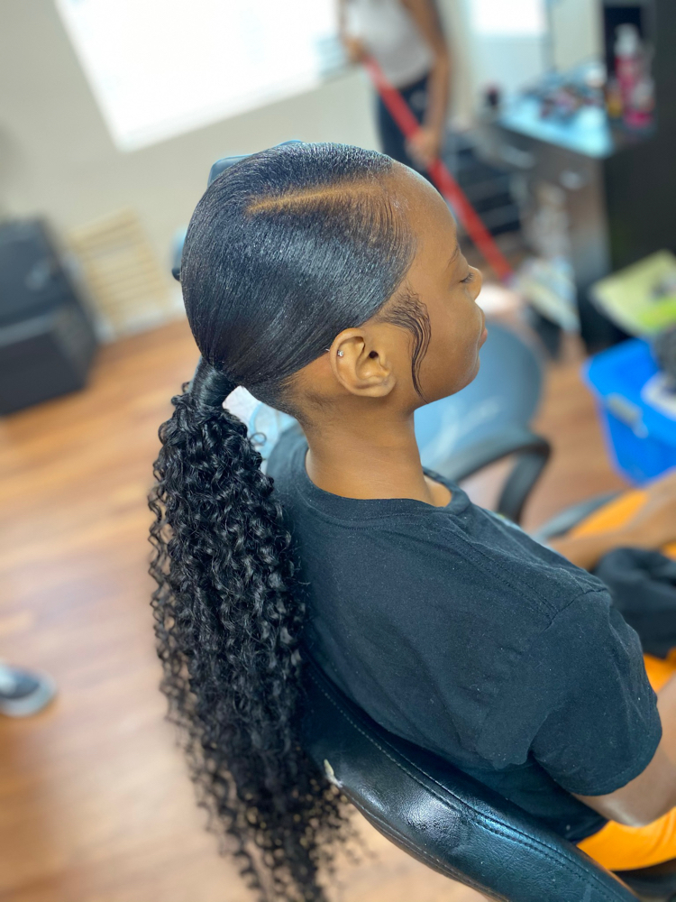 Sleek Ponytail
