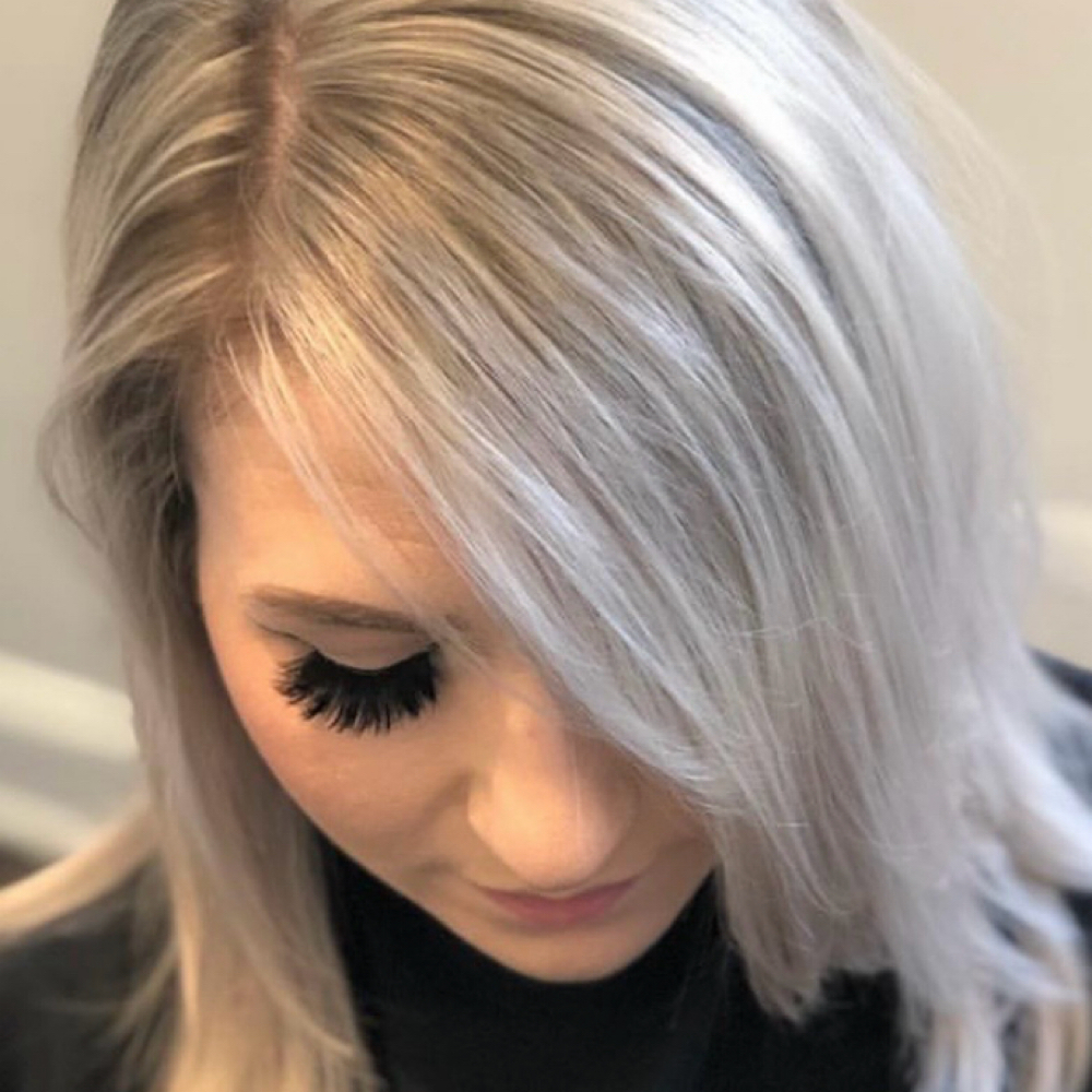 full highlight at hue & halo in Arlington, VA