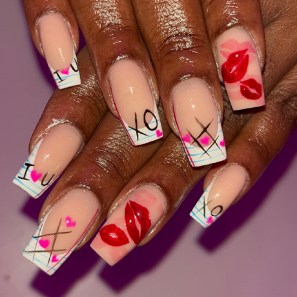 + nude acrylic at Haus of Femme in Brooklyn, NY