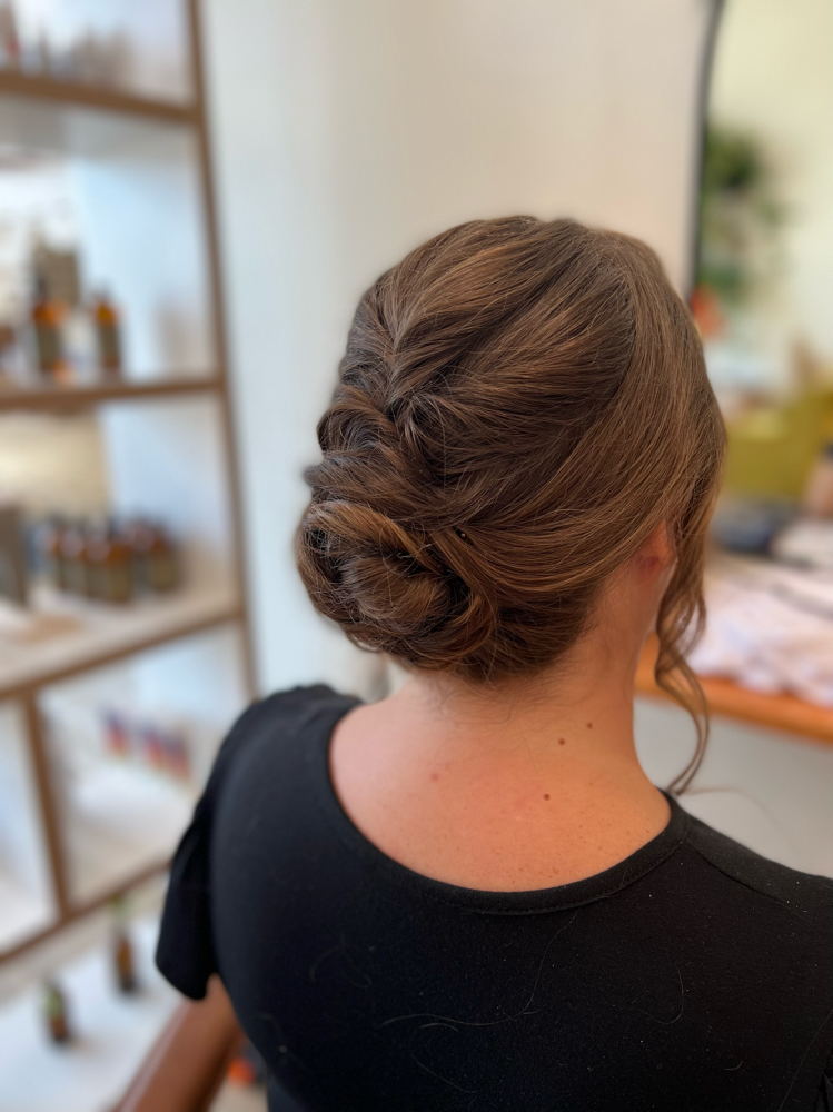 Travel Wedding Day Formal Hair