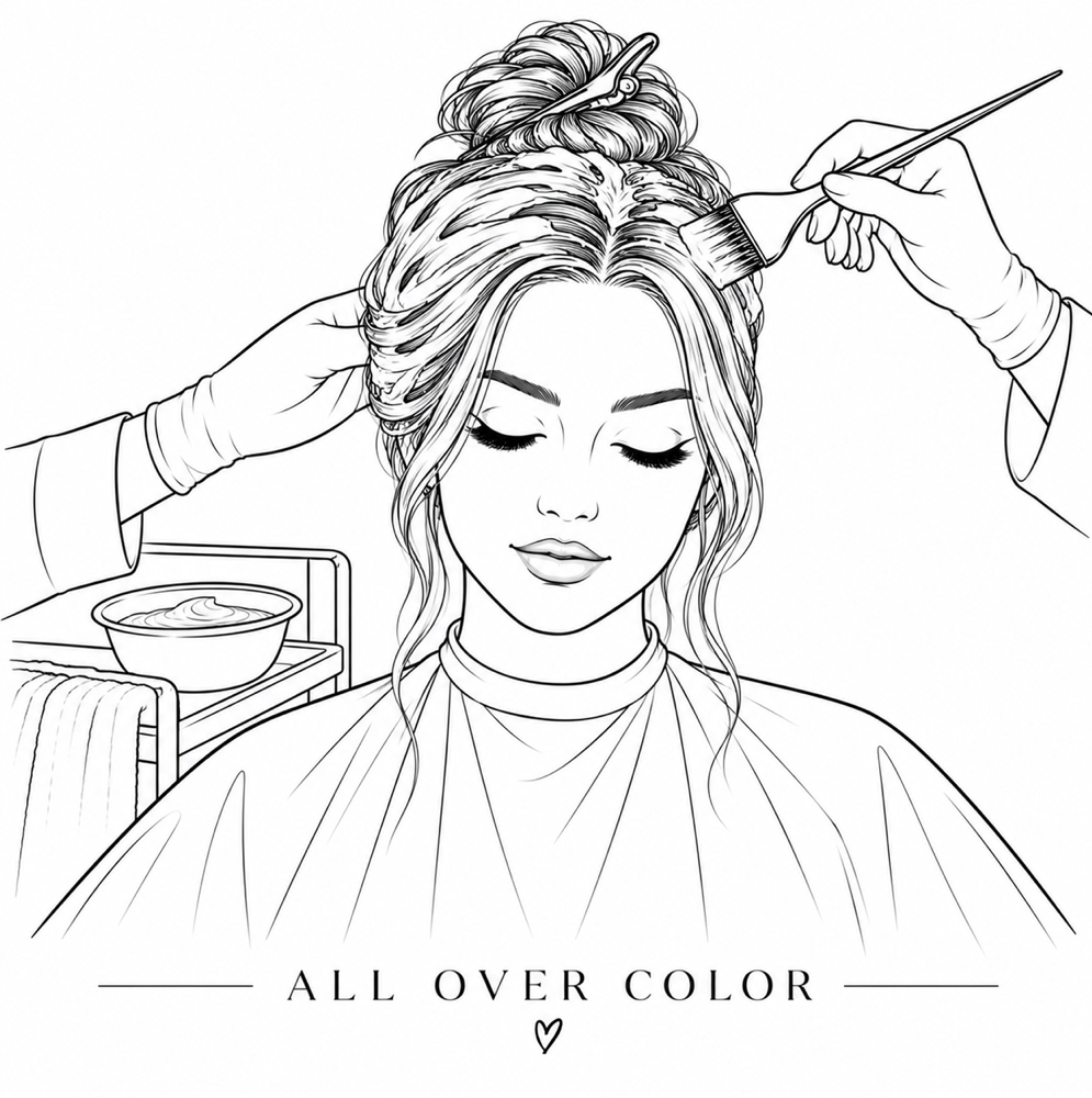 All Over Color at The FAB Spot, Beauty and Bling in West Chester, OH