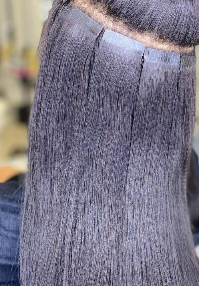 Tape In Install(hair not included)
