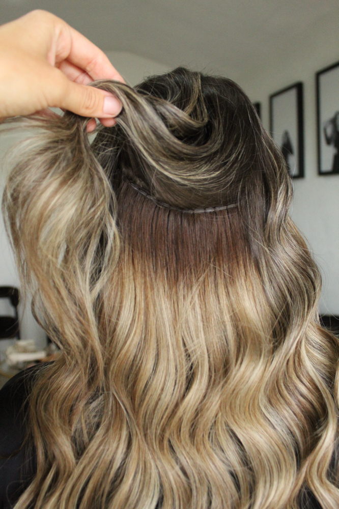 2 Rows of Handtied Extensions