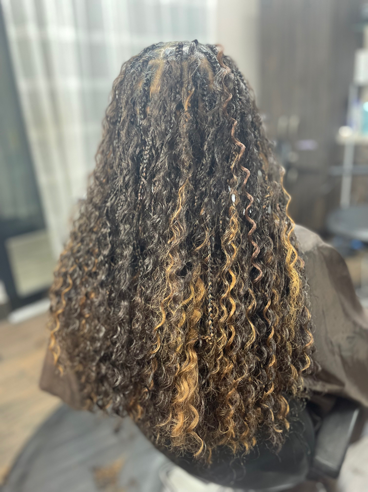 Knotless Tree braids