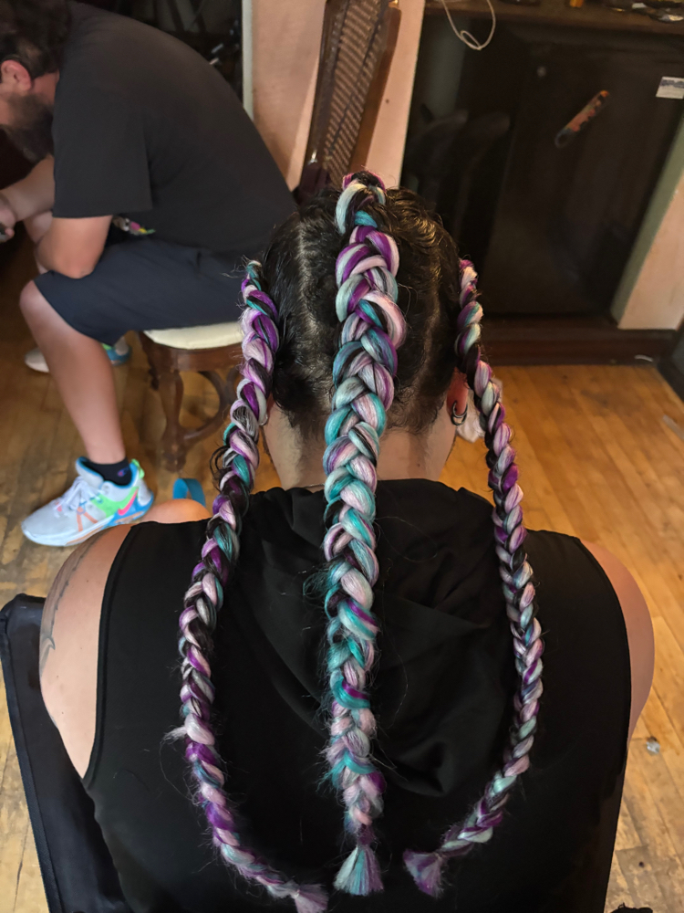 Rave/festival Hair