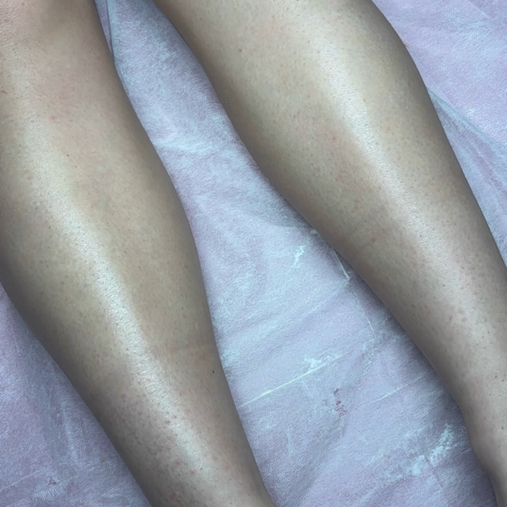 Half leg sugar at Her Beauty in San Jose, CA