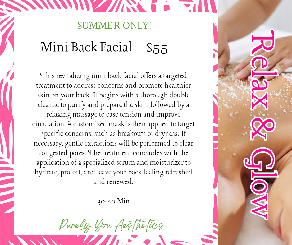 Mini Back Facial