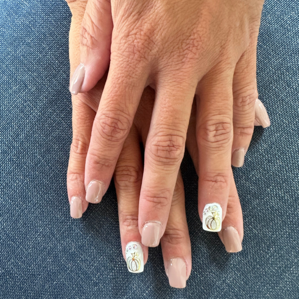 Sticker Design at Jessica nails studio in Terre Haute, IN