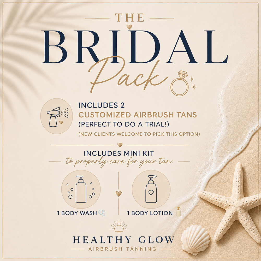 Bridal Pack 2 Tans at Healthy Glow Airbrush Tanning Jensen Beach in Jensen Beach Florida, FL