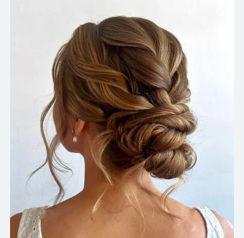 Bridal Updo Day Of And Consultaion