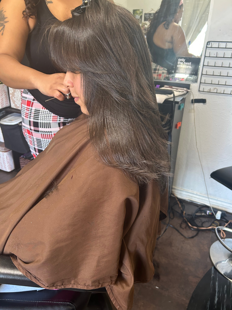 Layered Haircut Long Hair