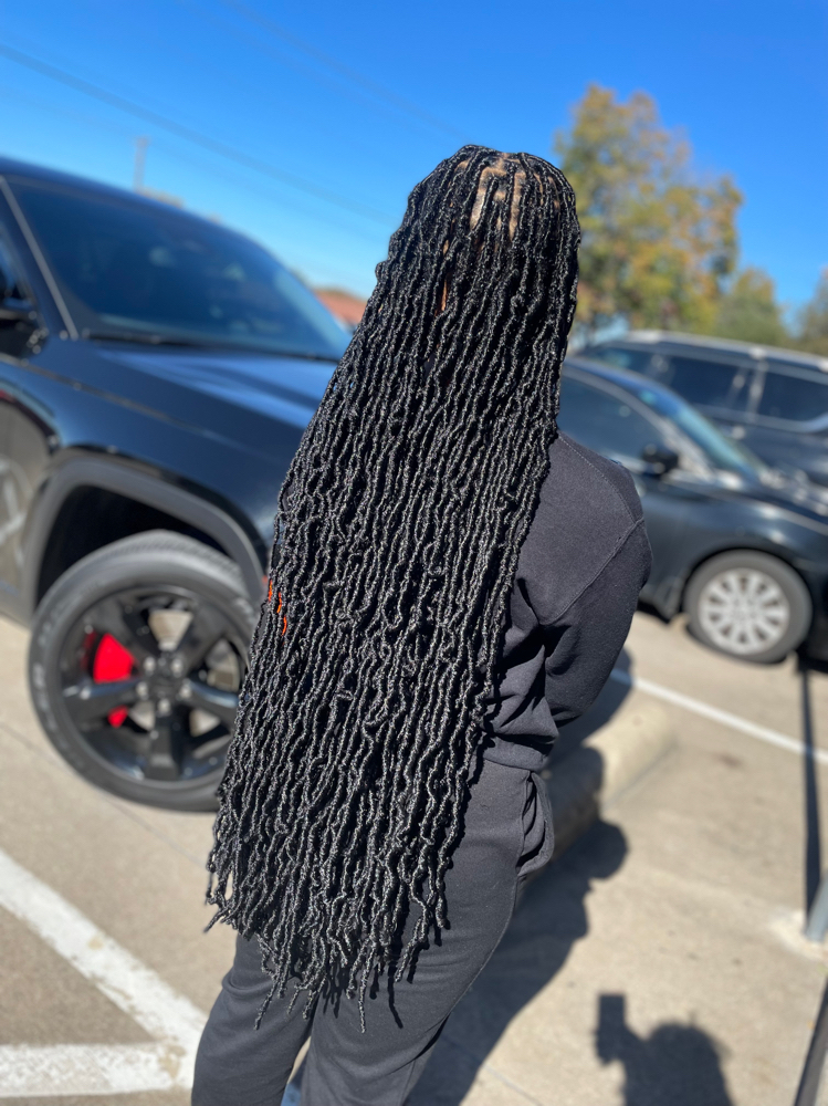 Small Faux Locs