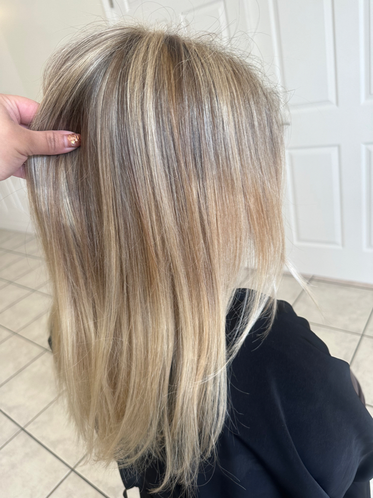 Full Highlight at Graceful Beauty Hair Salon in Shepherdsville, KY