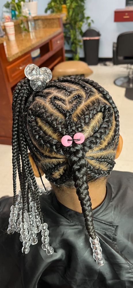 Kids Cornrows Designed
