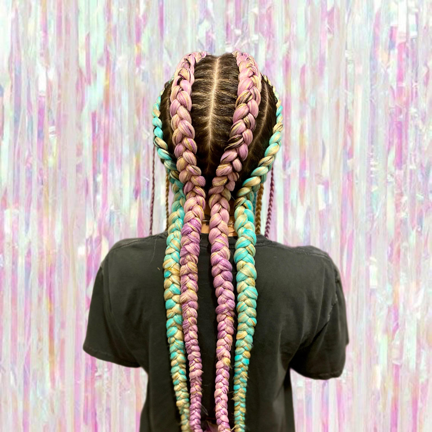 4 Dutch Braids