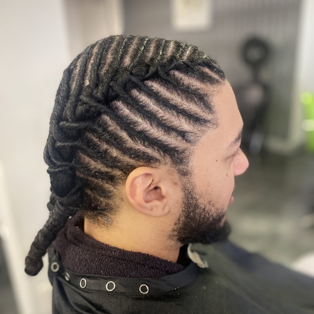 Barrel Twist at CTK Natural Hair Studio in Columbia, MD