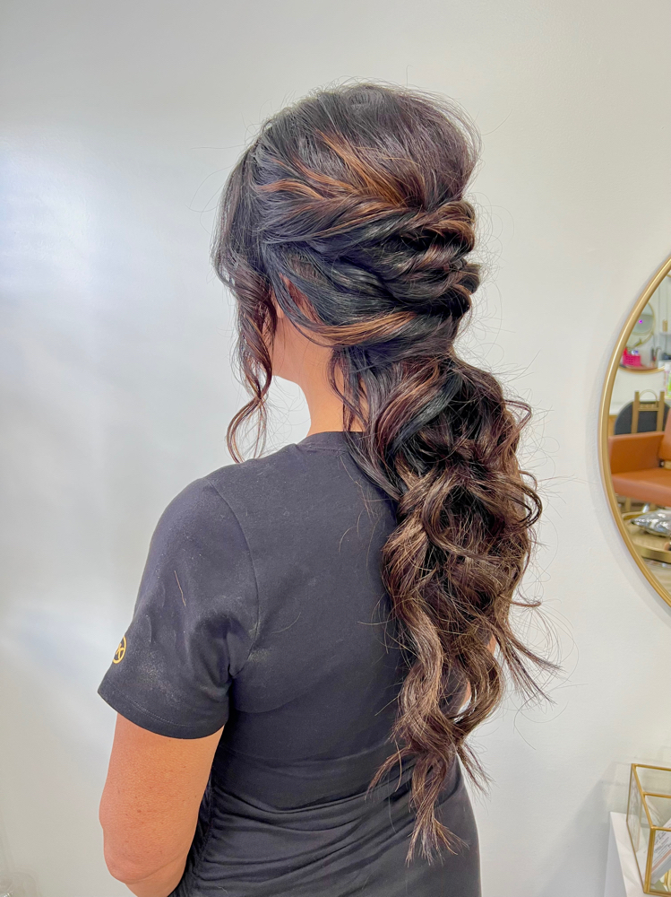 Bridesmaid Hair - Day of Wedding