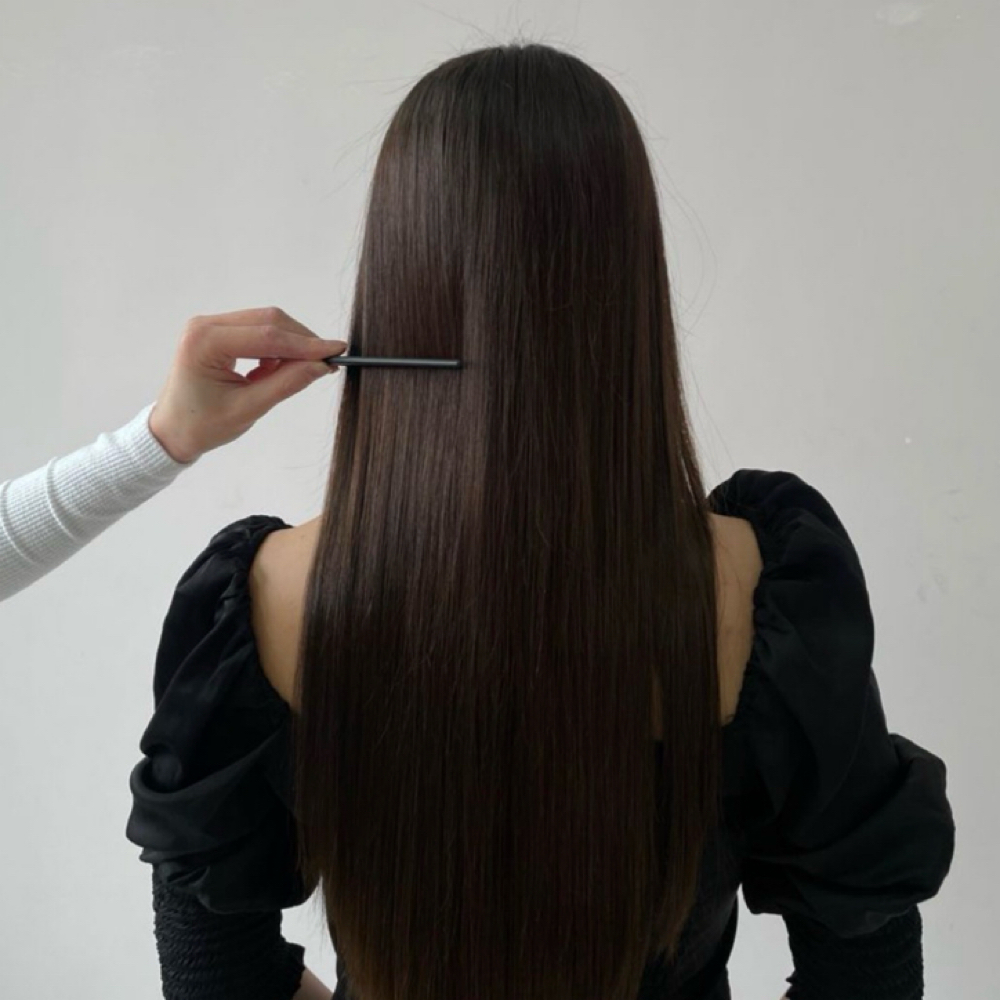 Solid Color Touch-Up at Hair Refinery - Samantha P Thach in Clovis, CA