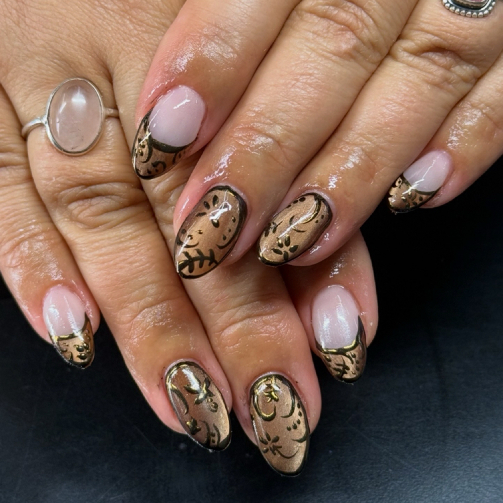 Structured manicure fill at sophiadidmyset in Safford, AZ