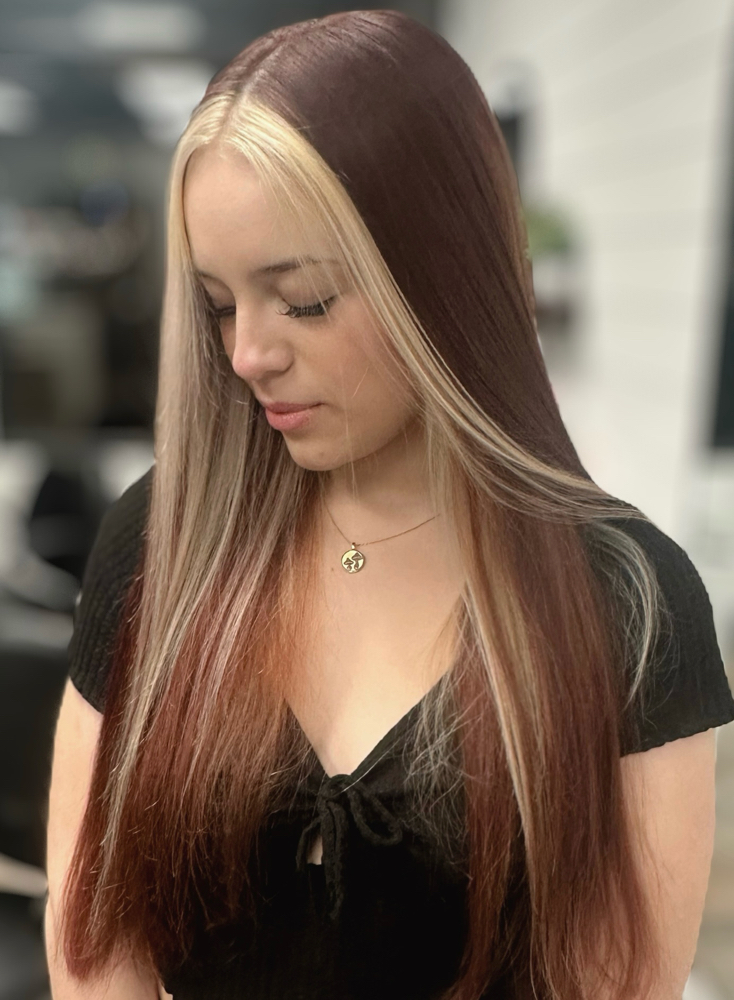Custom Partial blonding