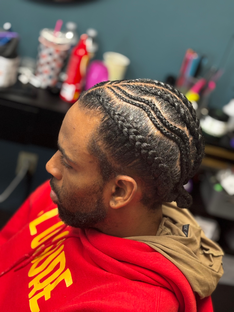 Men Scalp Braids at KDeeBeauty&Braids in Alamo, TN