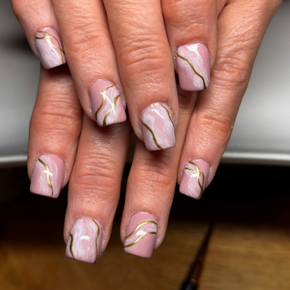 [ SHORT ] Acrylic Full Set at Bethany Nailed It! in Evansville, IN