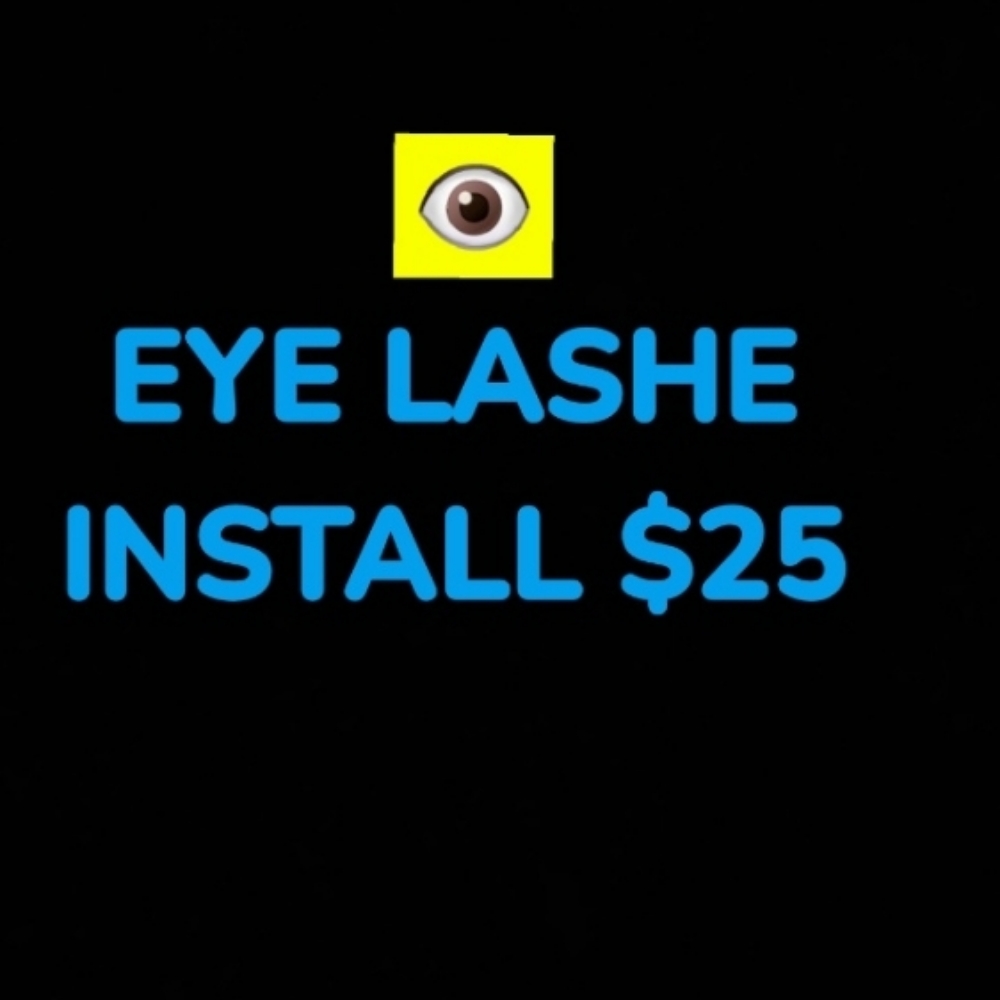 EYELASH INSTALL at Weave King Hair Studio in Plano, TX