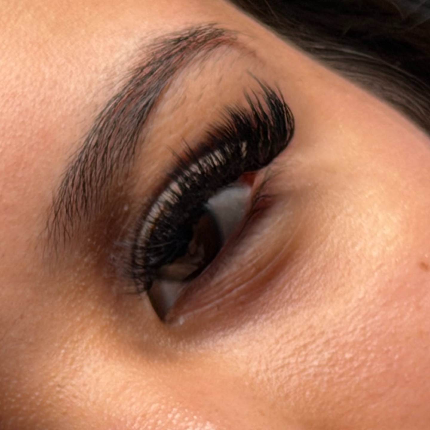 Volume lash set at Mystical Luxe Beauty By Zidni in olive branch, MS