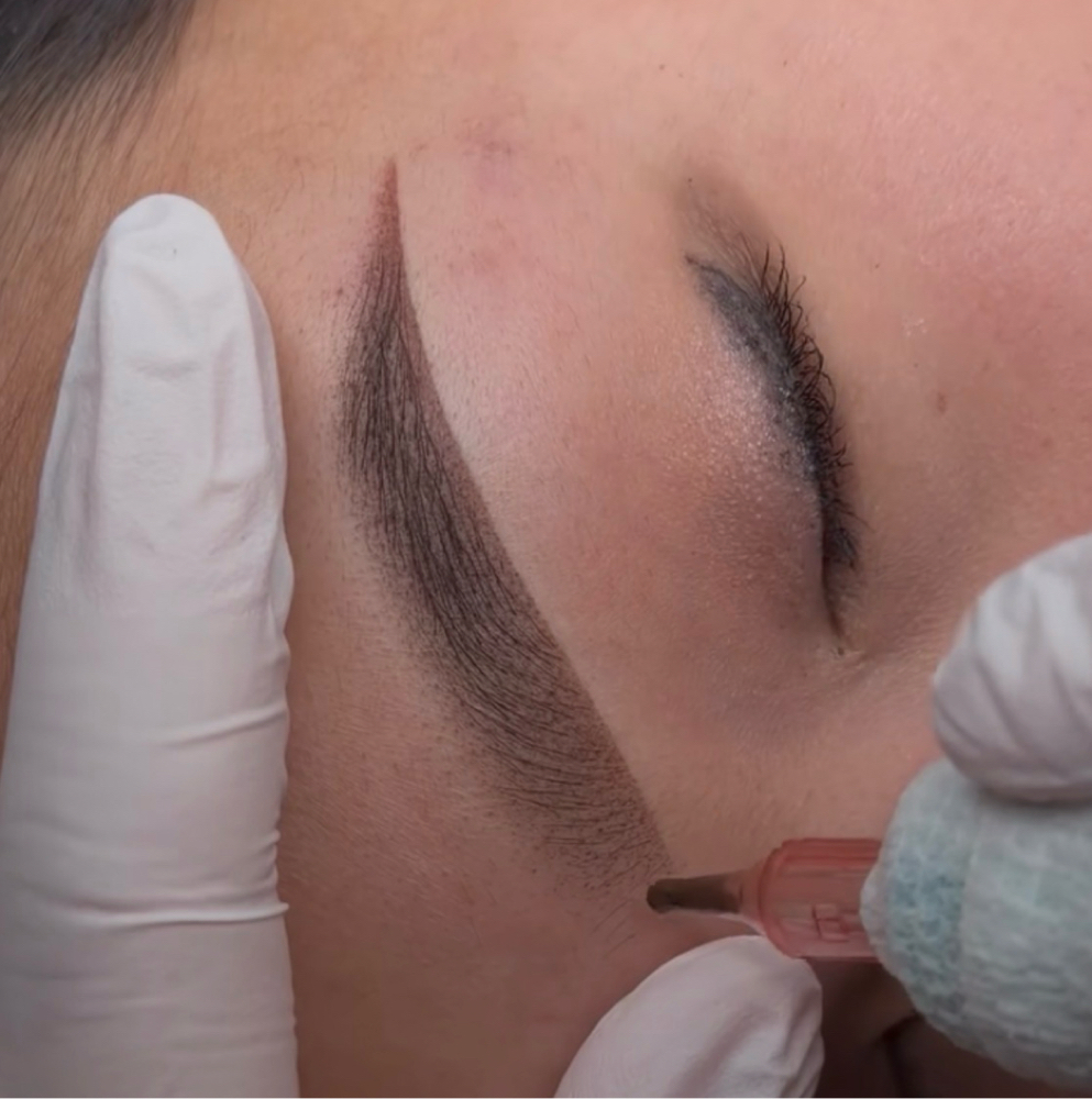 18Month-2 Year Brow Touch Up at Linny @ Blade Babes Aesthetics in Hernando, MS