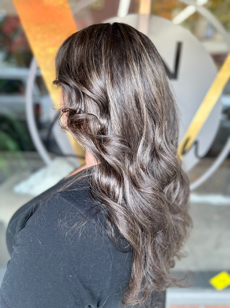 Root Touch Up With Highlights