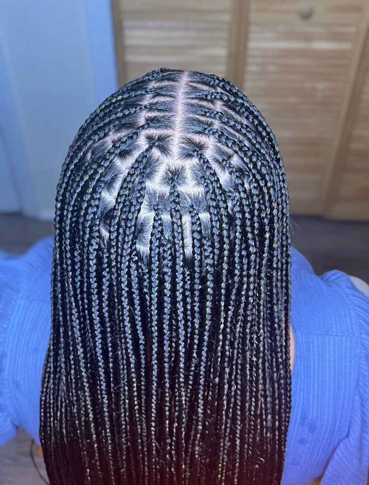 Small Knotless Braids