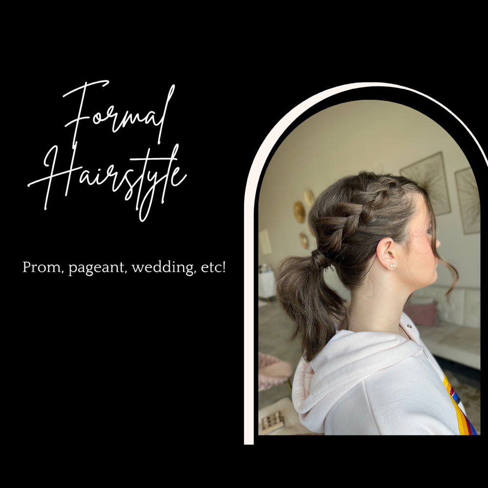 formal hairstyle at Salon Twenty-Seven in Jonesboro, AR