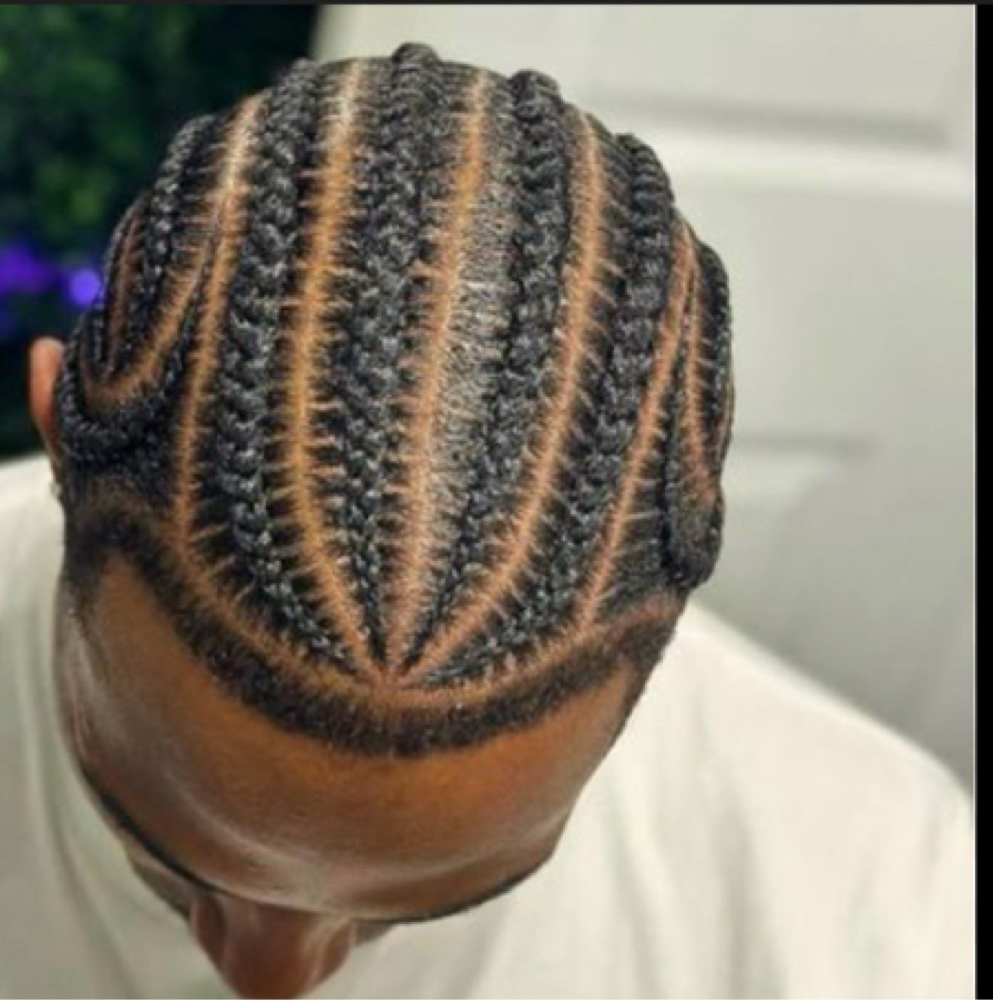 Mens Cornrows at Vanité Hair Studio in Colonie, NY