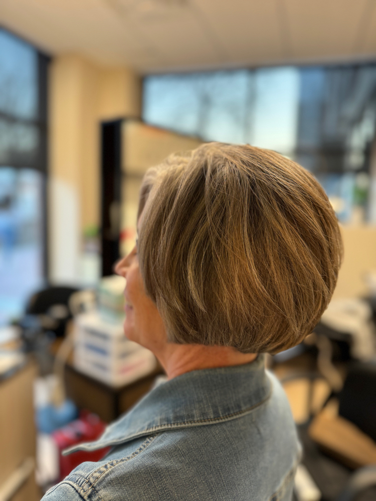 Womens Short Hair Haircut No Stylin
