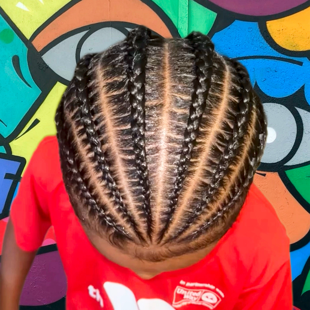 Boys Braids (Ages 14 & under)