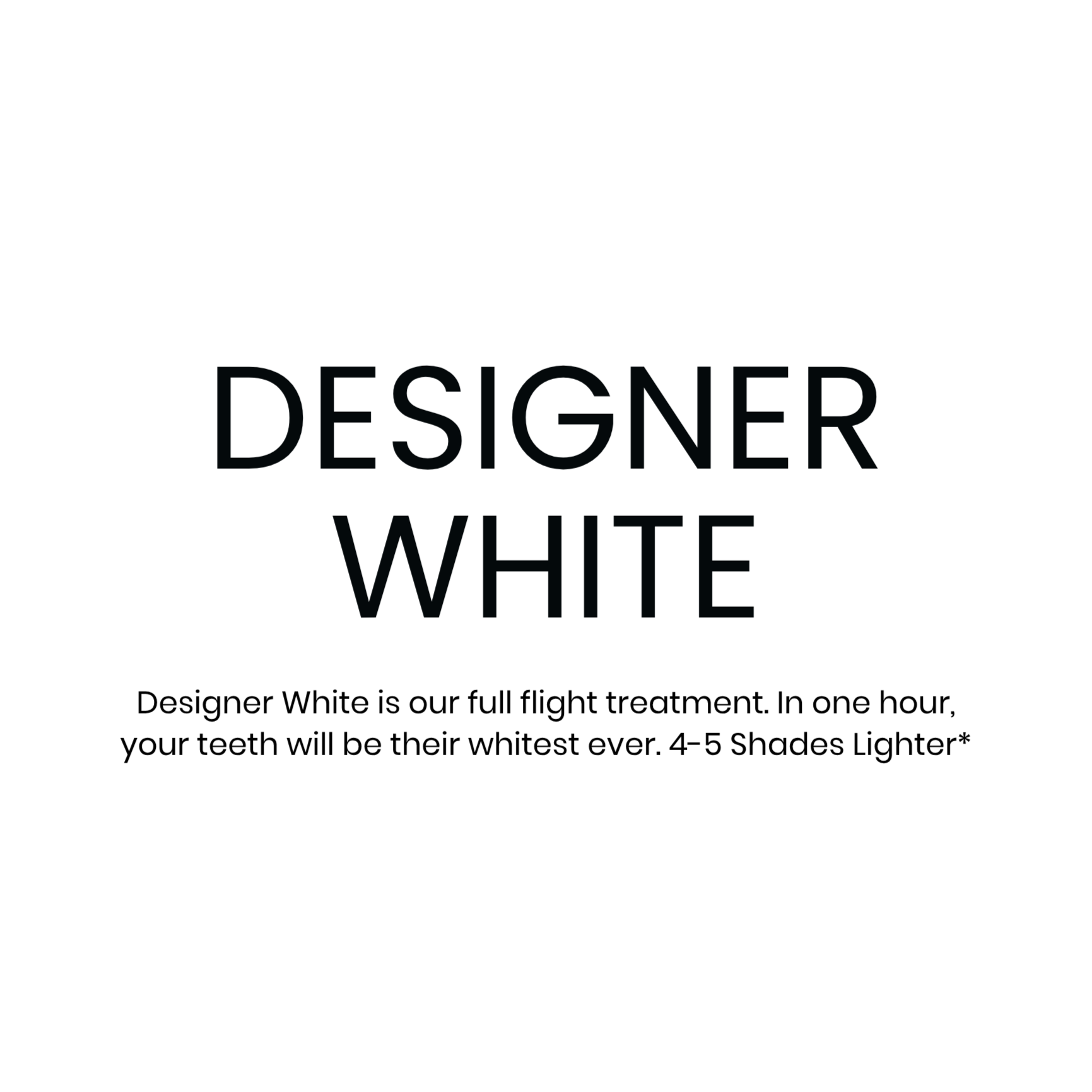 Designer White at White Haute Teeth in Mt. Pleasant, SC