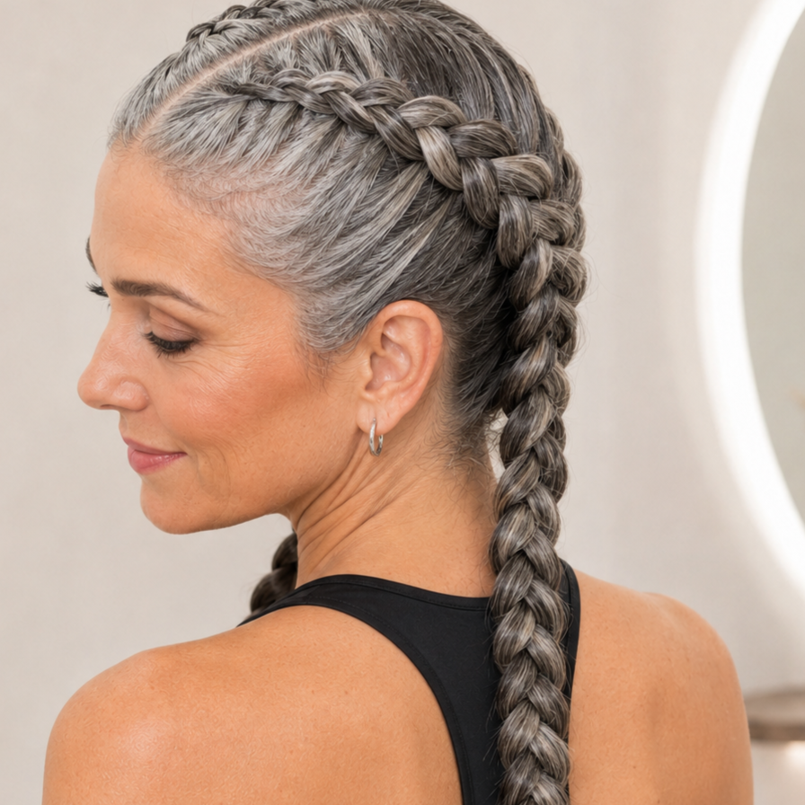 Dutch Braid (Add-on Only) at THE MEMBER’S ATELIER in Myrtle Beach, SC