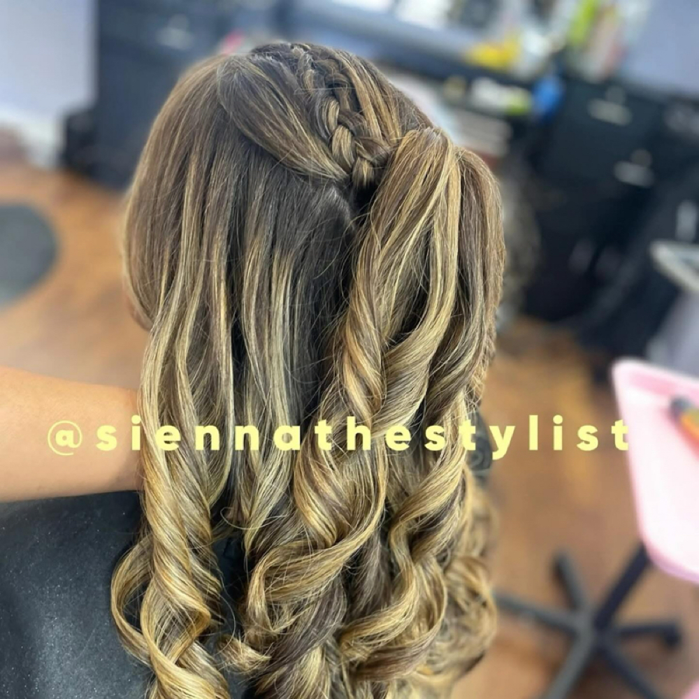 PROM HAIR 👑 at Siennathestylist in Pleasanton, TX