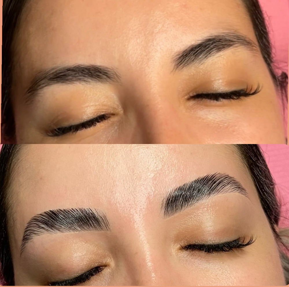 Brow Lamination & Waxing