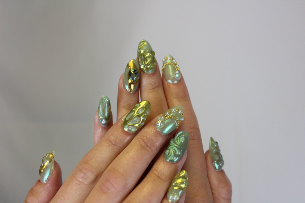 Medium Hard Gel Extensions